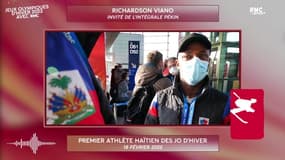 JO 2022 : La joie de Viano, premier athlète haïtien des JO d'hiver
