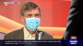 "Nous sommes sur une ligne de crête (...) Il est trop tôt pour envisager un nouveau confinement général" estime le professeur Eric Caumes