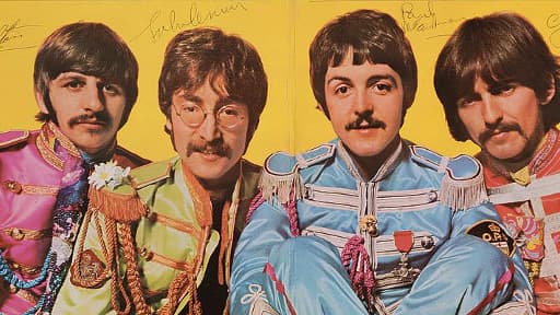 La pochette de l'album vendu aux enchères pour 290.500 dollarts.