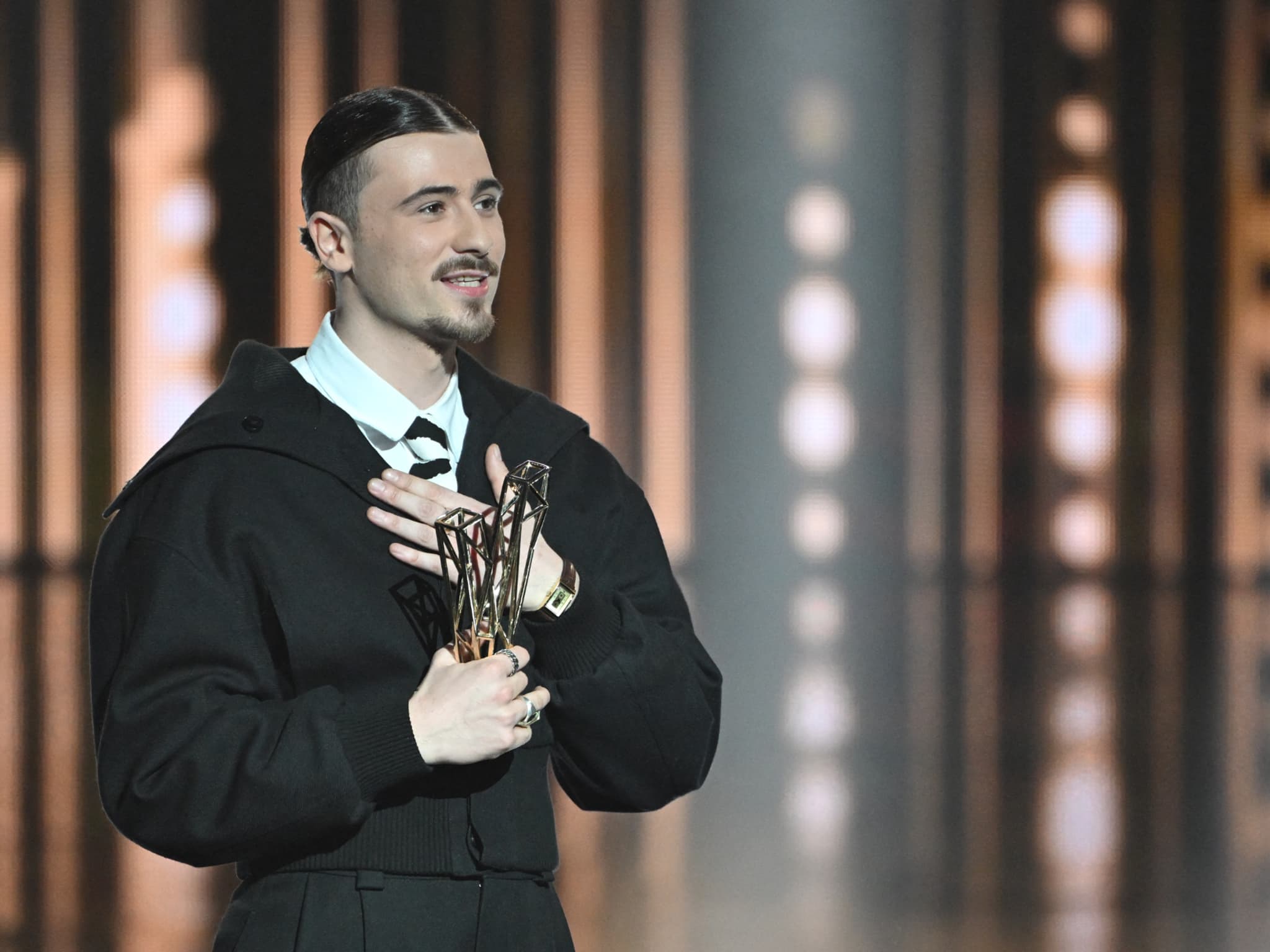 Pierre Garnier, révélation masculine aux 40e Victoires de la Musique