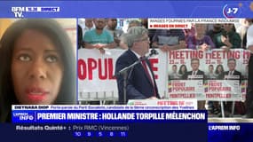 Futur Premier ministre: "Ça ne peut pas être Jean-Luc Mélenchon", estime Dieynaba Diop (porte-parole du Parti socialiste)