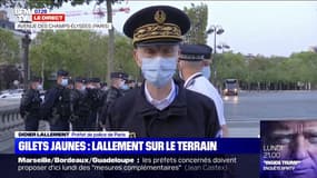 "Il ne peut pas y avoir, sur les Champs, de chaos", prévient Didier Lallement