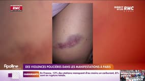 Des violences policières dans les manifestations à Paris 