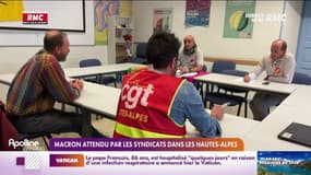 Macron attendu par les syndicats dans les Hautes-Alpes 