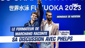 Mondiaux de Natation : Le formateur de Marchand raconte sa discussion avec Phelps