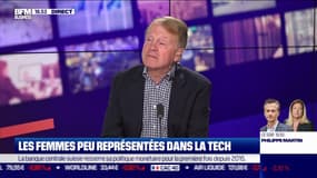 Les femmes peu représentées dans la Tech