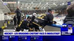 Hockey: les Dragons de Rouen ont chuté contre les Allemands d'Ingolstadt en Ligue des champions