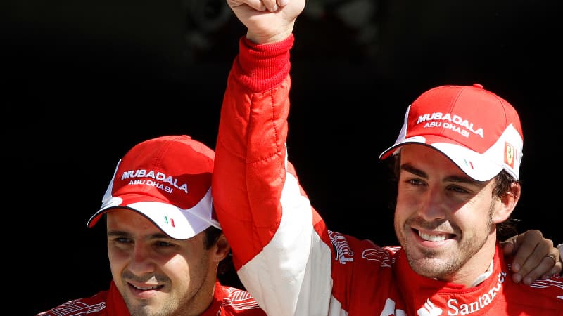 Felipe Massa et Fernando Alonso