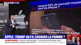 LES ÉCLAIREURS - Taxes douanières: Apple, première victime de Donald Trump ?