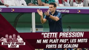 Coupe du monde 2022 : "Cette pression démesurée ne me plaît pas", les mots forts du sélectionneur argentin Scaloni