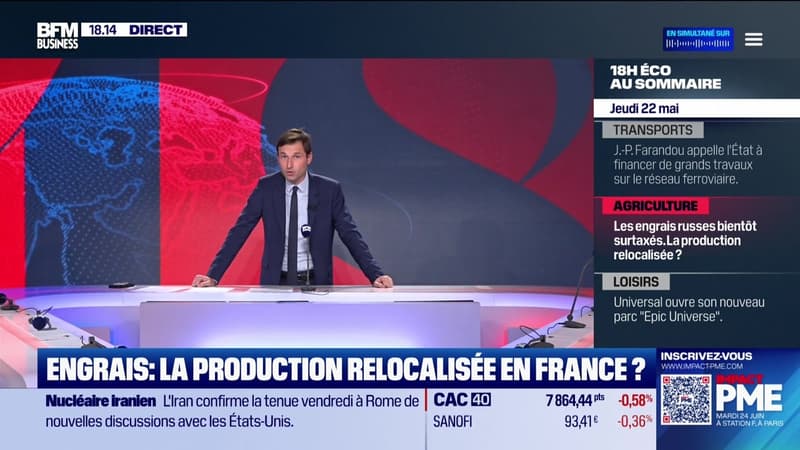 Le 18h Eco - Jeudi 22 mai