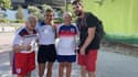 Jacqueline et Jill, supportrices anglaises de 78 ans