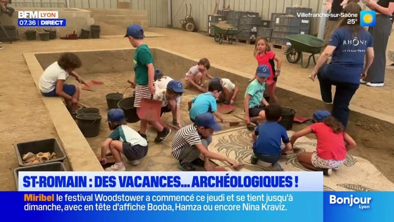 Saint-Romain-en-Gal: des vacances archéologiques