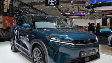 Le BYD Atto 2 au salon de Bruxelles 2026.