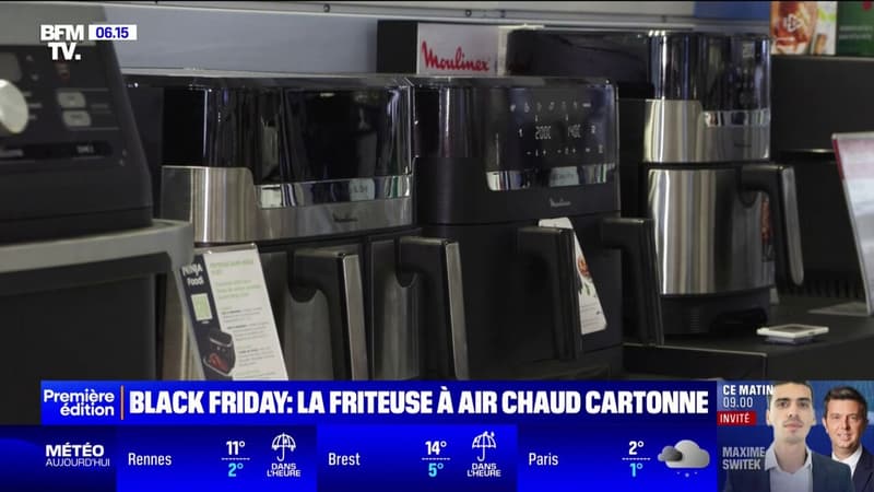 Le airfryer, cette friteuse sans huile, produit star du Black Friday cette année