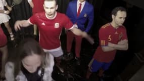 Gareth Bale au musée de cire de Madrid