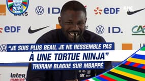Équipe de France : "Mbappé ? Je suis plus beau que lui, je ne ressemble pas à une tortue ninja" blague Thuram