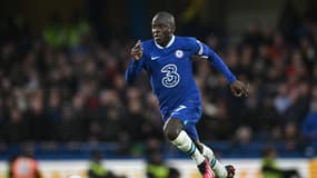 N'Golo Kanté face à Aston Villa, le 1er avril 2023.