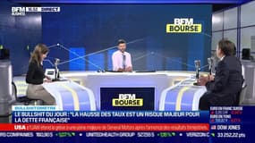 Bullshitomètre : "La hausse des taux est un risque majeur pour la dette française" - 24/10