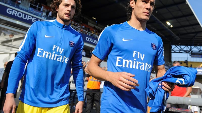 Rabiot et Cavani