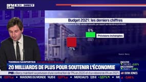 20 milliards de plus pour soutenir l'économie: les derniers chiffres du budget de la France en 2021