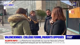 Valenciennes: le collège ferme, les parents se mobilisent
