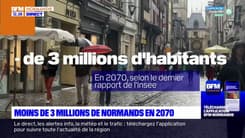 En 2070, il y aura moins de trois millions d'habitants en Normandie
