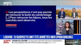 Louvre: cinq individus ont été arrêtés, l'un d'entre eux est suspecté de faire partie du commando qui a visé le musée