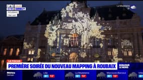 Roubaix: les animations de mapping ont commencé ce jeudi