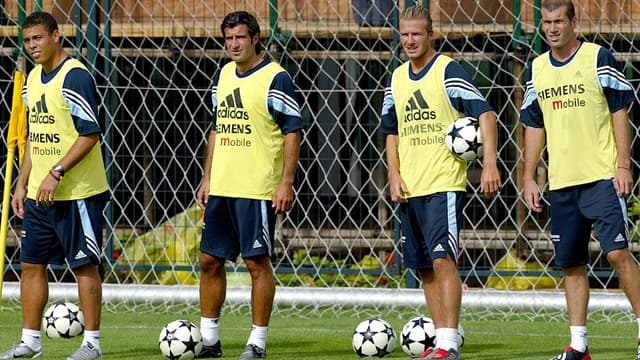 Ronaldo, Luis Figo, David Beckham, Zinéedine Zidane