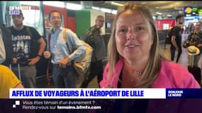 Lille: afflux de voyageurs à l'aéroport