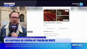 Toulon: les fauteuils de l'opéra en vente après le licenciement des chanteurs du chœur