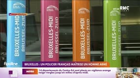 Bruxelles: un policier français maîtrise un homme armé 