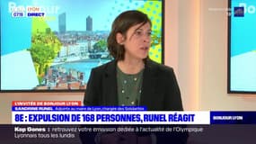 Lyon: Sandrine Runel revient sur l'expulsion de 168 personnes d'un gymnase