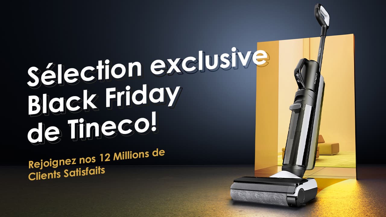 En promo pour le Black Friday, le Tineco Floor One S5 est l'aspirateur  balai idéal pour un ménage rapide