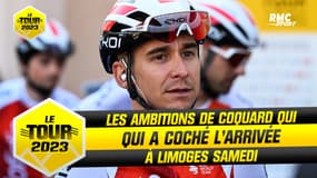 Tour de France : Les ambitions de Coquard qui a coché l'arrivée à Limoges samedi