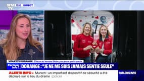 "Les jeunes sont capables de réaliser plein de belles choses", souligne Violette Dorange, la pus jeune participante du Vendée Globe