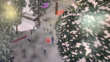 Un exercice de réalité virtuelle, réalisé par les pompiers de Digne-les-Bains, le 16 mai 2024. 