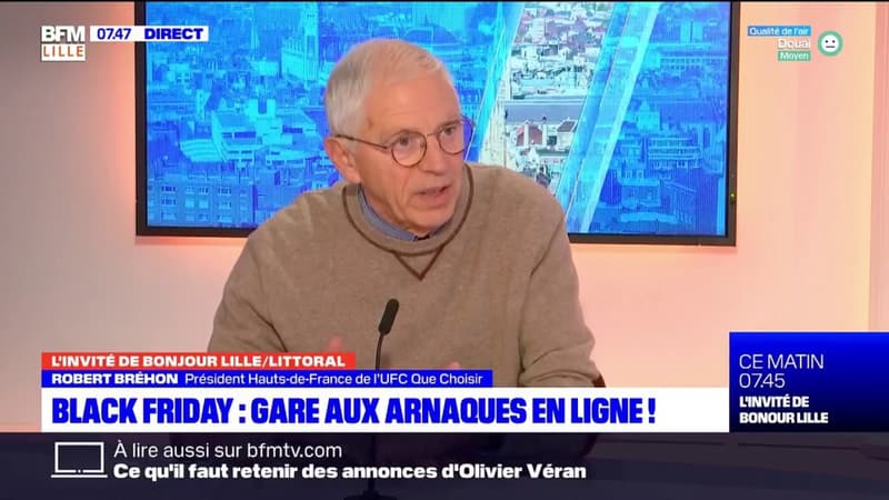 Black Friday: le président des Hauts-de-France de l'UFC Que choisir appelle à la prudence