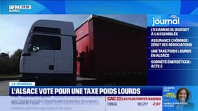 L'Alsace vote pour une taxe poids lourds