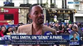 Will Smith est à Paris pour présenter le nouveau "Aladdin"