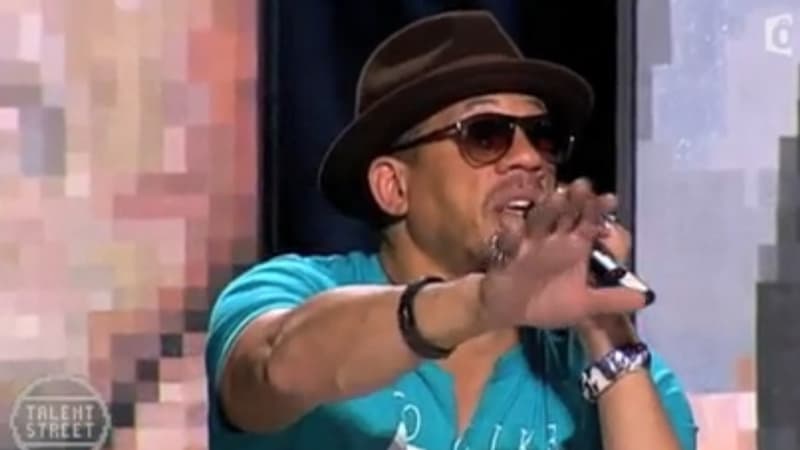 JoeyStarr sur le plateau de "Talent Street"
