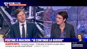 Nathalie Arthaud sur l'Ukraine: "L'Union européenne est va-t-en-guerre, c'est ça qui me révolte"