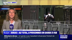 Attaque au couteau à Arras: la garde à vue de l'assaillant et de sept autres personnes se poursuit dans les bureaux de la DGSI