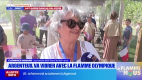 La joie des habitants d'Argenteuil pour le passage de la flamme olympique