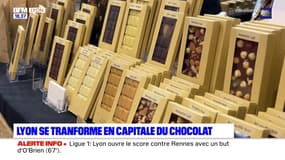 Lyon: le salon du chocolat bat son plein