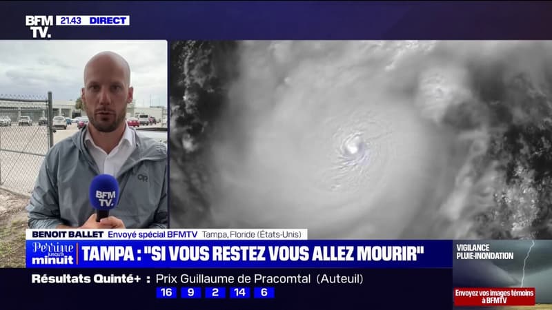 États-Unis: les habitants de Tampa (Floride) se préparent à l'arrivée de l'ouragan Milton