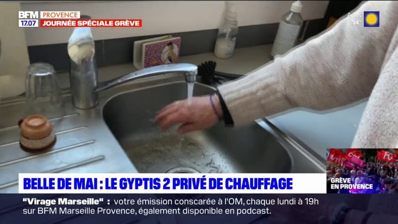 Marseille: le Gyptis 2 privé de chauffage après le début des travaux de démolition du Gyptis 1