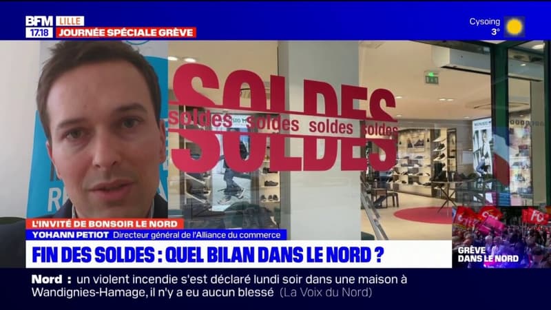 Yohann Petiot, directeur général de l'Alliance du commerce revient sur la période des soldes d'hiver