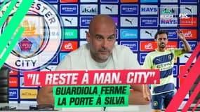 Mercato : "Il reste à Manchester City", Guardiola ferme la porte à Bernardo Silva